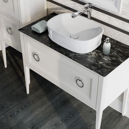 Раковина CIRCO накладная 50, белая глянцевая, артикул CI.wb.50