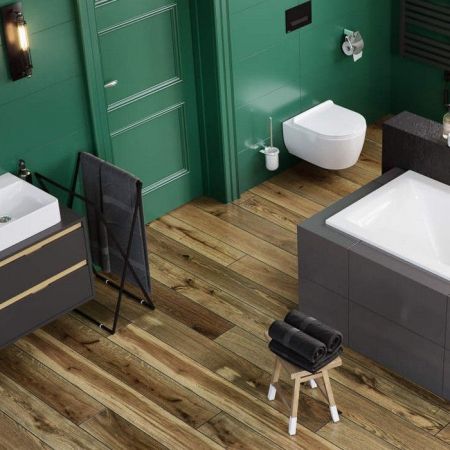 Полотенцедержатель складной EXCELLENT Kros (черный), артикул DOEX.1800BL