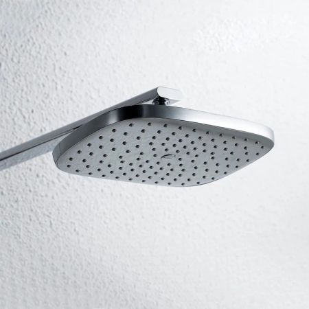 Душевая система с термостатом Bravat Cobble F6389423CP-A1-ENG, хром, артикул F6389423CP-A1-ENG