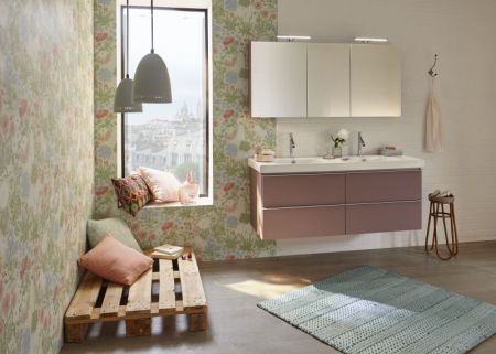 Тумба под раковину Jacob Delafon Odeon Up 137 EB997-N18 подвесная Белая, артикул EB997-N18