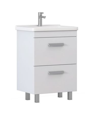 Тумба под раковину напольная VIGO Nova tn.NOV.MIR.60.2Y, 60 см, артикул tn.NOV.MIR.60.2Y