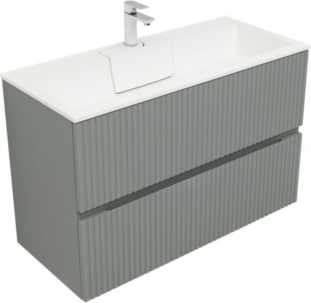 Тумба под раковину Aquanet Джейн 100 мисти грин, артикул 00313320