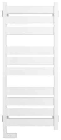 Полотенцесушитель электрический "ЦЕНТУРИОН 2.0" 1000х400 / МЭМ левый (Матовый БЕЛЫЙ)