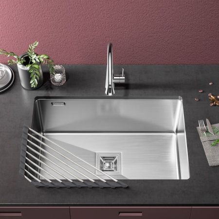 Складная сушилка-решетка на раковину угловая Fmark FS-PJ-004, артикул FS-PJ-004