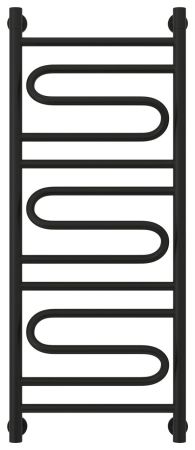 Полотенцесушитель, Сунержа, Элегия+, водяной, ширина, мм-400, глубина, мм-121, высота, мм-1000, мощность, Вт-416, материал-нержавеющая сталь, цвет-черный матовый, артикул 31-0205-1040