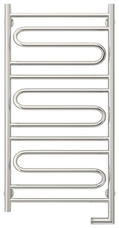 Полотенцесушитель электрический "ЭЛЕГИЯ 2.0" 1000х500 / МЭМ правый (Без покрытия)
