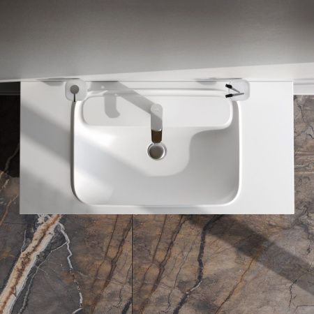 M8FFUX1001WG Func, База с нишей, 1 ящик (pull-out), 100 см, цвет белый глянец M8FFUX1001WG Func, База с нишей, 1 ящик (pull-out), 100 см, цвет белый глянец