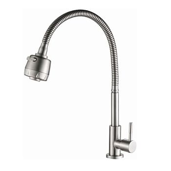 Кран на одну воду Haiba HB4181, сталь