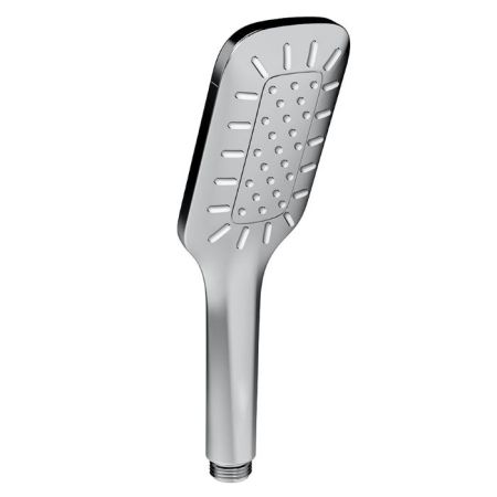 Ручной душ, Laufen, City, размер душевого диска, мм-73*100, форма-прямоугольная, количество режимов-1, материал-металл, цвет-хром, артикул HF939030100000