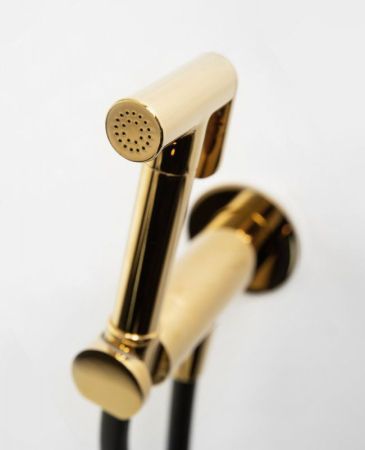 Гигиенический душ со смесителем LEAF-DIF, артикул LEAF-DIF-PO