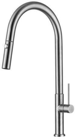 Смеситель для кухни Allen Brau Sprungfeder 5.60002-SS сталь браш, артикул 5.60002-SS