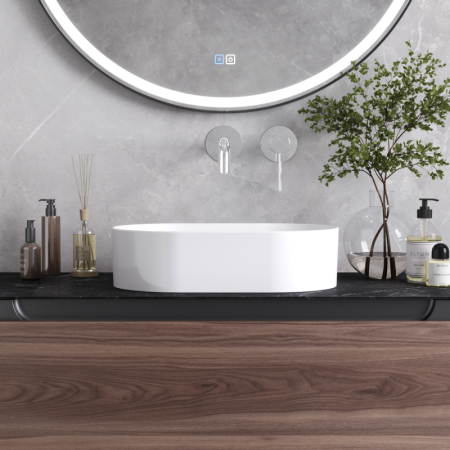 Раковина накладная керамическая CZR-6576, артикул CZR-6576