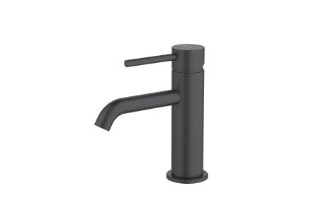 Смеситель для раковины 89, без донного клапана AQUATEK, матовый черный AQ1310MB ЕВРОПА, артикул AQ1310MB