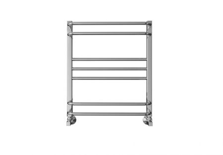 Полотенцесушитель водяной Aquatek (Акватек) Бетта П7 500х600 мм, подключение нижнее/диагональное, сверхпрочная пищевая нержавеющая сталь AISI 304L, гарантия 10 лет, артикул AQ KRC0760CH