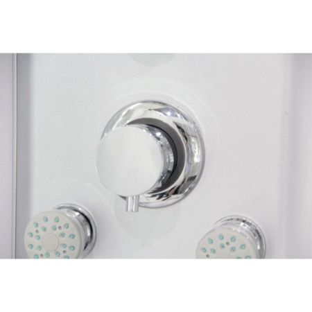 Душевая кабина Orans SR-86150S 90x90 с баней профиль Белый задние стенки Белые, артикул SR-86150S