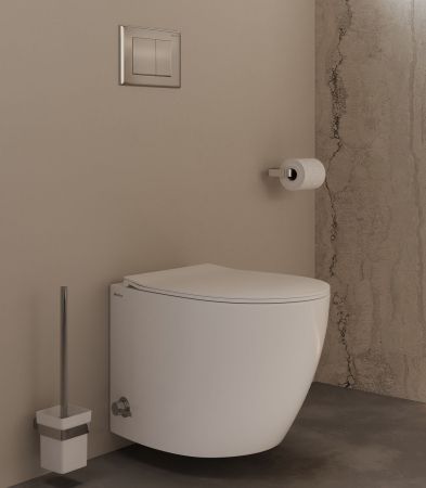 Клавиша смыва Allen Brau Infinity 9.20006.BN сталь браш