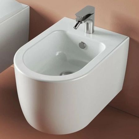 Artceram MONET Биде подвесное 36х52 см, 1 отверстие, цвет белый матовый, артикул MNB001 05 00