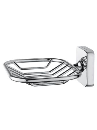 Мыльница с держателем WONZON & WOGHAND STILL, Хром (WW-6624)