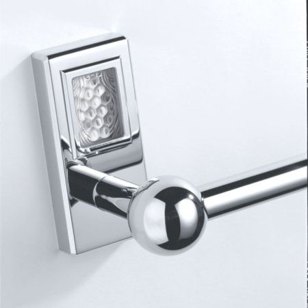 THG METROPOLIS CRISTAL CLAIR A MANETTES Полотенцедержатель 600 мм., цвет хром