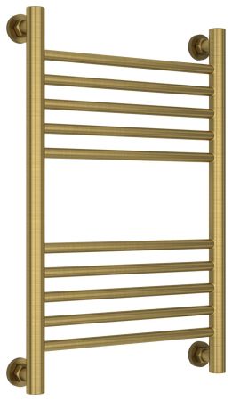 Полотенцесушитель водяной "Богема+" прямая 600х400 (Состаренная ЛАТУНЬ), артикул 051-0220-6040