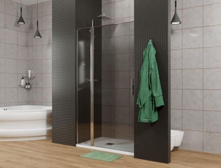 Душевая дверь Allen Brau Priority 140 3.31010.00G хром, артикул 3.31010.00G