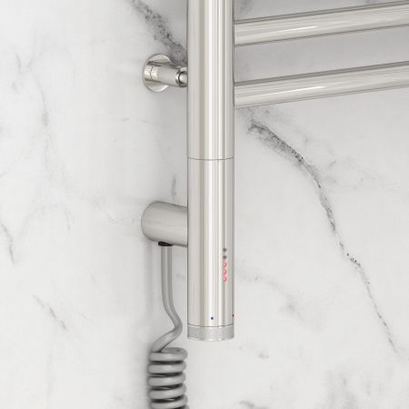 Полотенцесушитель электрический "БОГЕМА 3.0" прямая 1000х300 / МЭМ левый (Без покрытия), артикул 00-5804-1030