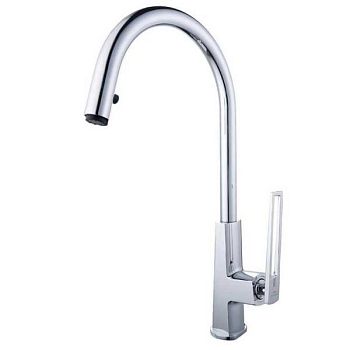 Смеситель для кухни FASHUN A6057, хром