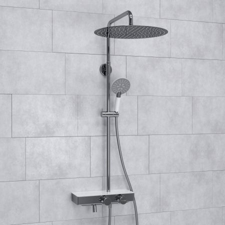 A113.117.058.CH Thermo Душевой комплект с термостатическим смесителем, артикул A113.117.058.CH Thermo