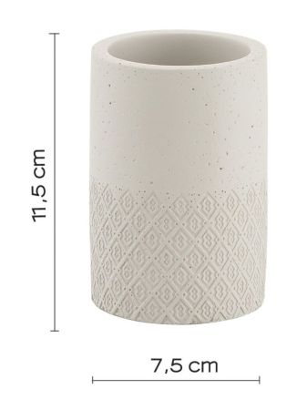 Gedy Afrodita, настольный стакан, цвет серый, артикул 4998(08)