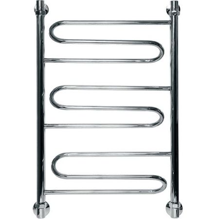 Водяной полотенцесушитель Ника Curve ЛZ 80x60 Хром, артикул ЛZ 80x60