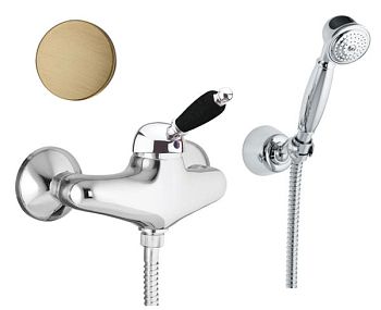 Смеситель для душа Fiore IMPERIAL BLACK 89ZZ5127, бронза