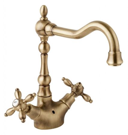 Смеситель для раковины CEZARES ATLANTIS-NOSTALGIA LS2-A, артикул ATLANTIS-NOSTALGIA-LS2-A-02