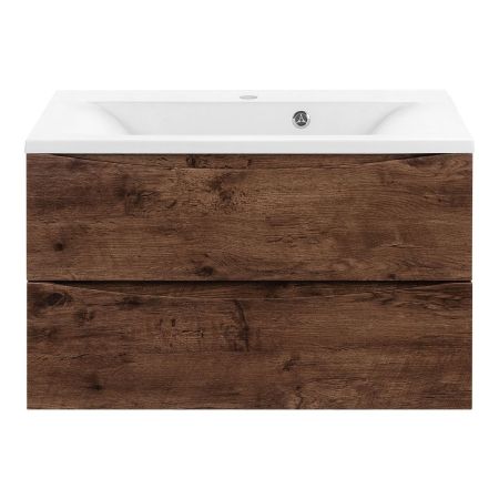 База под раковину Mia 800 подвесная, 2 выкатных ящика soft close, R.Wood, артикул VMC-2MA800RW