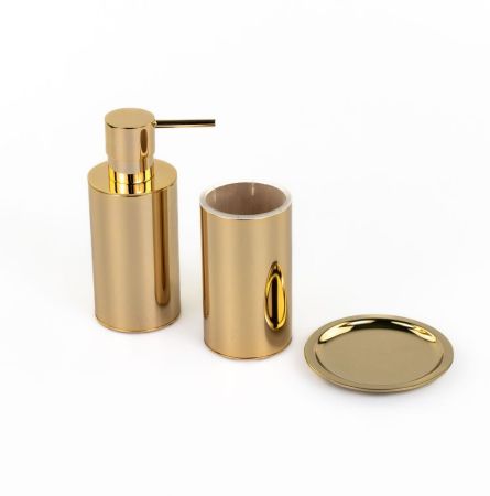 Stil Haus Hashi, настольный металлический дозатор, цвет золото, артикул HS30AP(16)