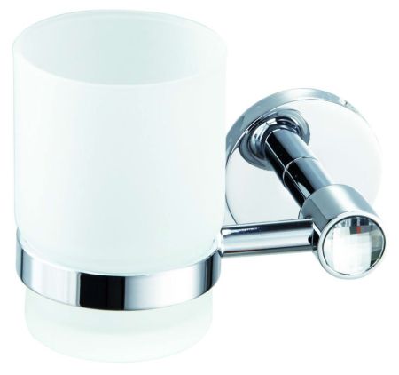 Sanibano Sahara, настенный стеклянный дозатор, цвет хром-кристаллы Swarovski crystal, артикул H9700/11CRС