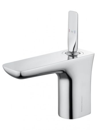 Смеситель для раковины WONZON & WOGHAND SHARK, Хром (WW-48B1101-CR), артикул WW-48B1101-CR