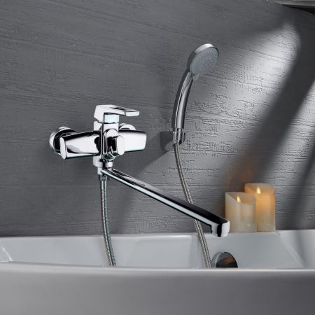 Смеситель для ванны G.Lauf LEF7-A232, хром