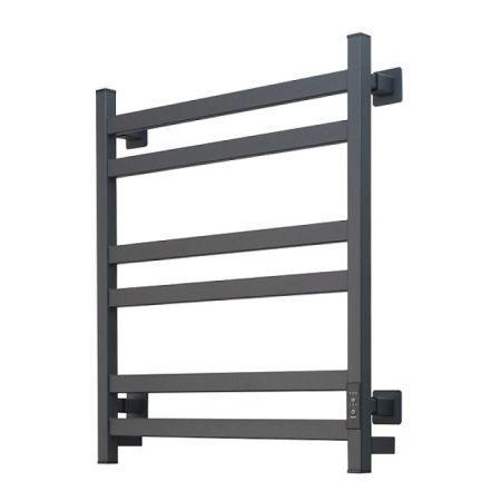 Полотенцесушитель электрический (лесенка) Тругор Пэк сп 21 кв 60х50 см, графит, артикул ПЭК сп 21кв/6050графитВГП