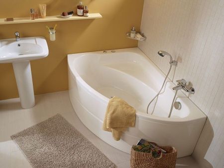 Акриловая ванна Santek Гоа 150 R без гидромассажа R