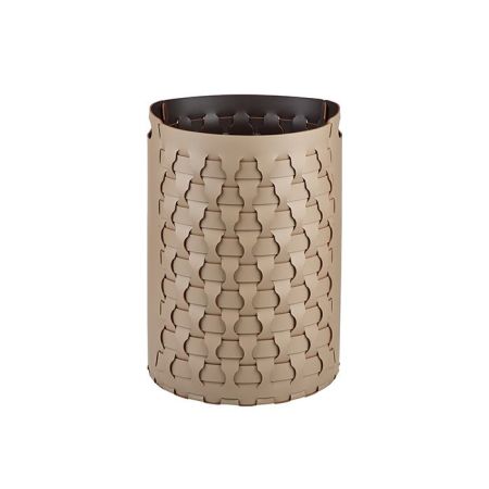 Colombo Adj Круглая корзина Dubai, D40H57 см , цвет: капучино/шоколад, артикул BADJ2057-0406
