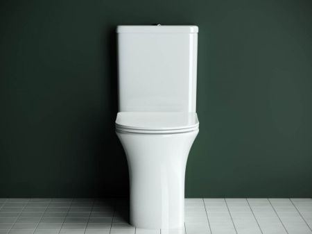 Напольная пристенная чаша унитаза STAR Rimless, артикул CN1904-B