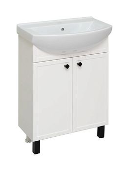 Тумба Runo Римини 65 белая под умывальник 00-00001182 (Best 65) (00-00001254)