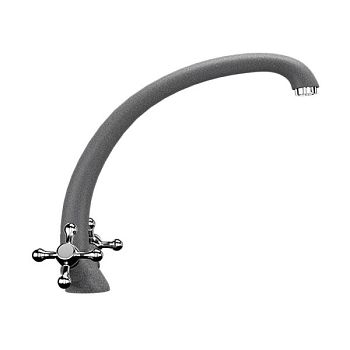 Смеситель для кухни Ulgran U-013-309, темно-серый