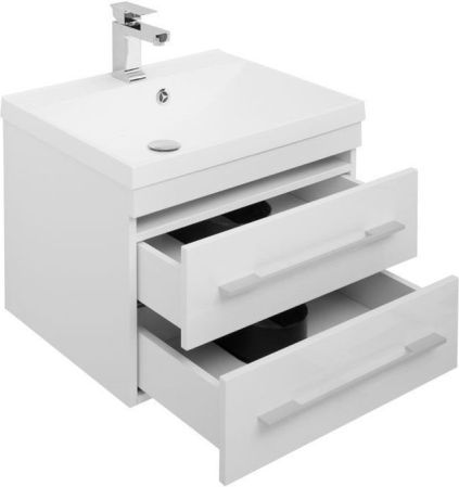 Тумба с раковиной Aquanet Нота 60 белый