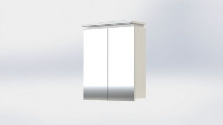 Зеркальный шкаф Orange Monaco 60 ZSMO 60 W с подсветкой Белый, артикул ZSMO 60 W