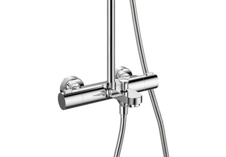 Термостатическая душевая система 3jet 260мм AQUATEK AQ2043CR, артикул AQ2043CR