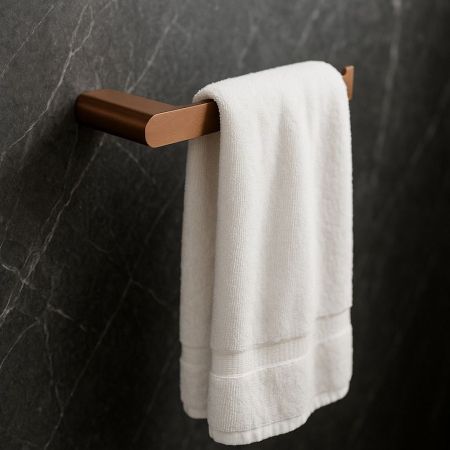 Полотенцедержатель Knotlor TH102RB, бронза