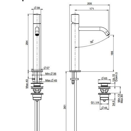 FIMA|Carlo Frattini SO Ручка для смесителя, цвет хром, артикул S3CR