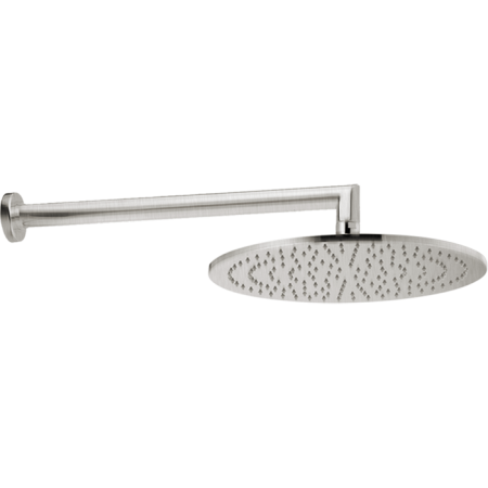 CISAL Shower Верхний душ D300 мм с настенным держателем L400 мм, цвет никель матовый, артикул DS0136202F