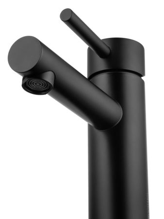 Смеситель для раковины WONZON & WOGHAND, Черный матовый (WW-H9089-MB)